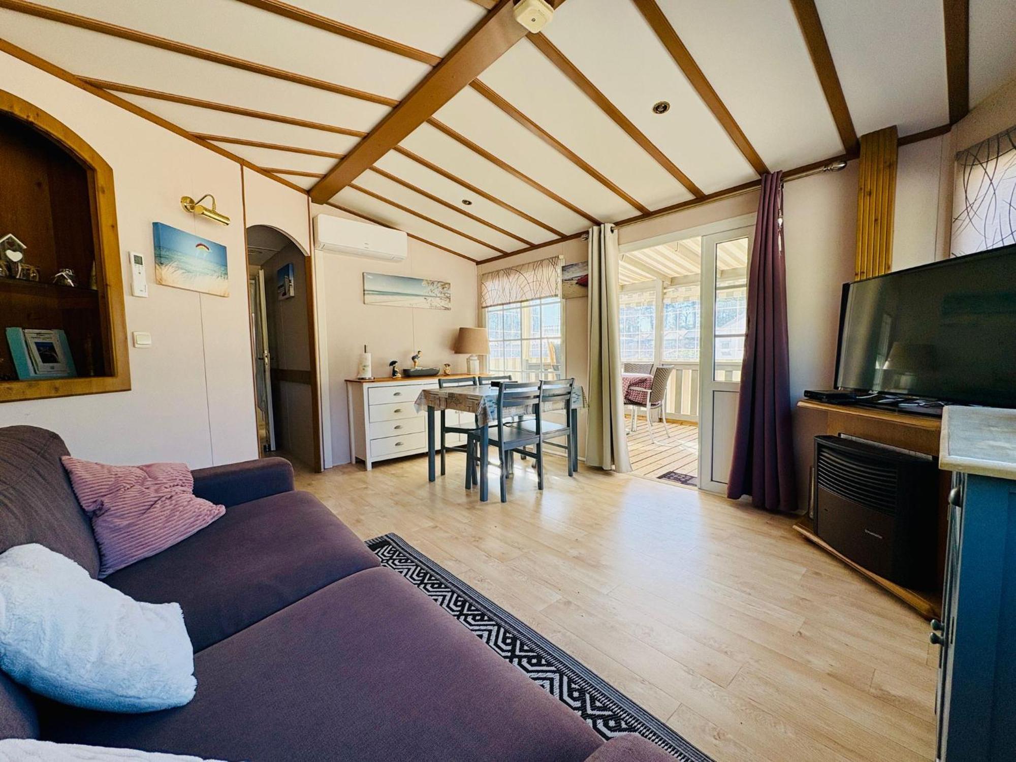 Mobil'Home Climatise Terrain Prive Proche Du Zoo De La Palmyre Les Mathes Zewnętrze zdjęcie
